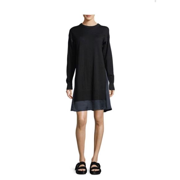 rag & bone sadie crewneck wool blend sweater dress size xs - Picture 8 of 10